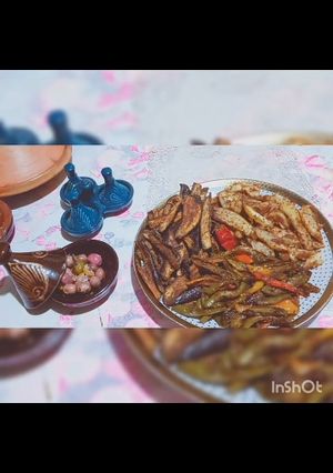 صورة لوصفة خضر بشرمولة الحوت من غير قلي في الزيت 🇲🇦🙋🏽‍♀️😋
