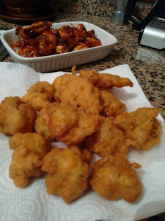 Una foto de Buñuelos de bacalao