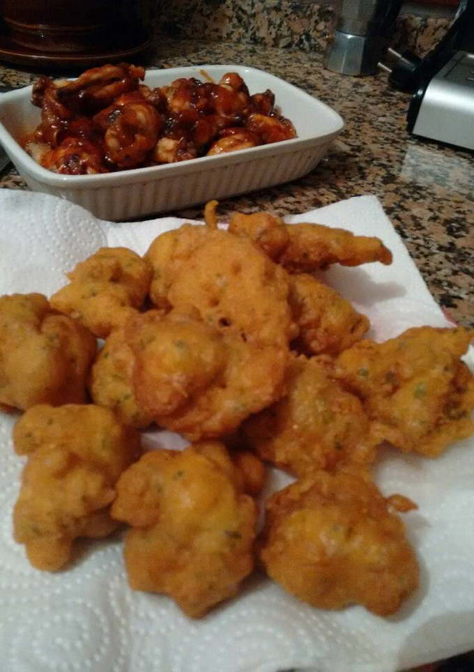 Una foto de Buñuelos de bacalao