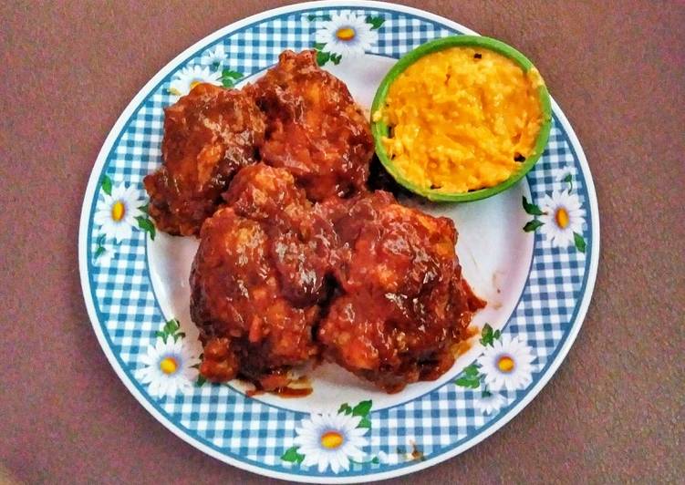 Resep Chicken Spicy Barbeque With Cheese Sauce Yang Nikmat