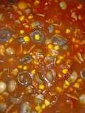 Salsa natural de champiñones con tomates