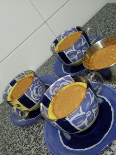 Una foto de Natillas caseras de huevo