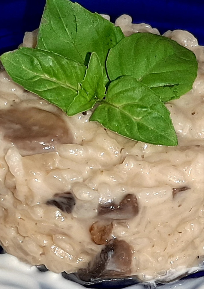 Una foto de Risotto ai funghi
