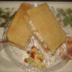 A picture of Healthy Brown Bread Sandwich.