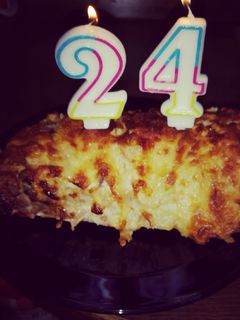 Sajtos töltött karaj (torta) recept fotója