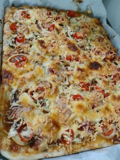 Foto resep Pizza Lezatos Super Praktis