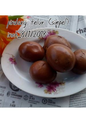 Foto resep Pindang telur (simpel)