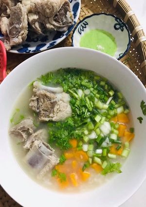 Hình của món Cháo Sườn.