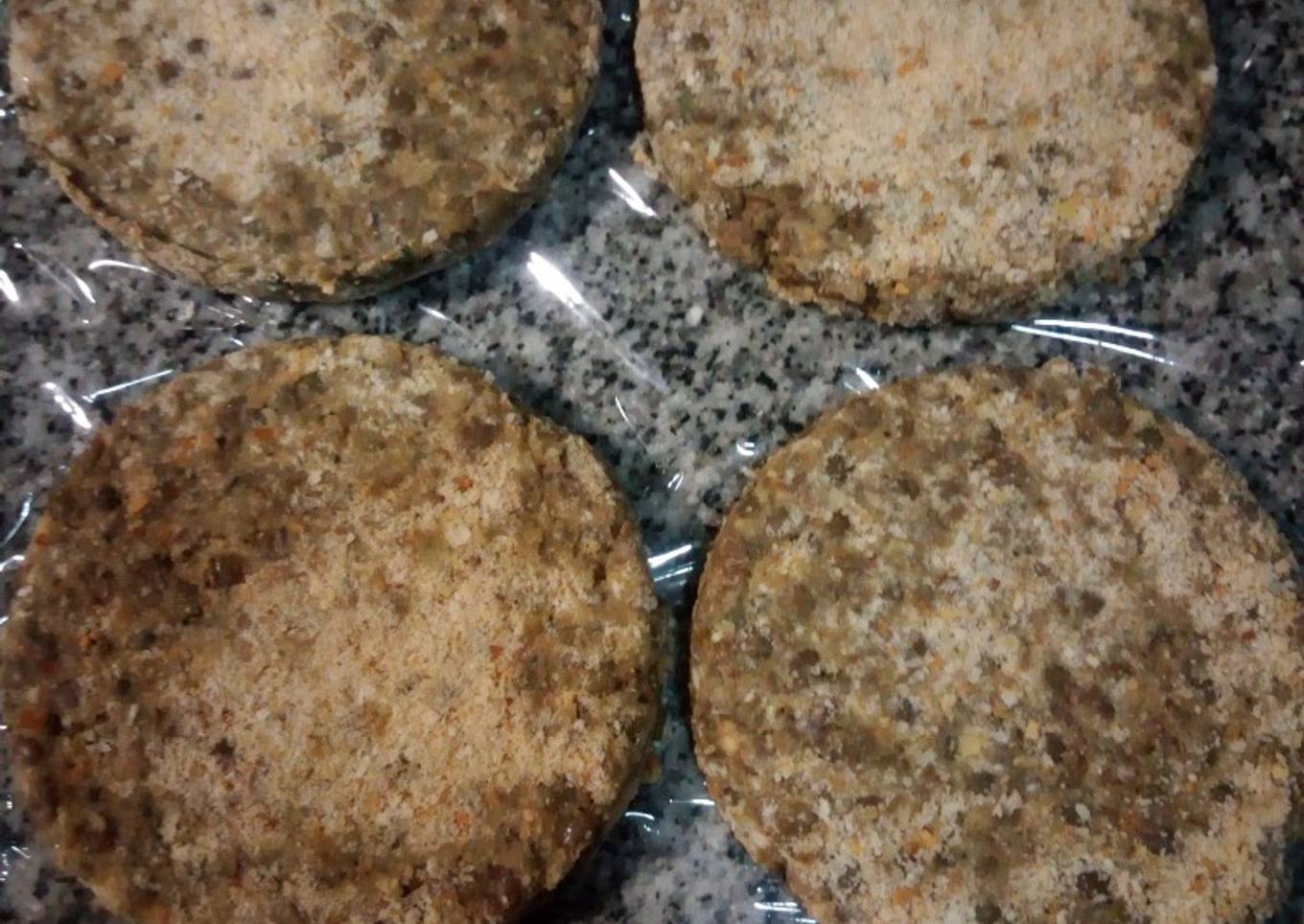 Hamburguesas de lentejas