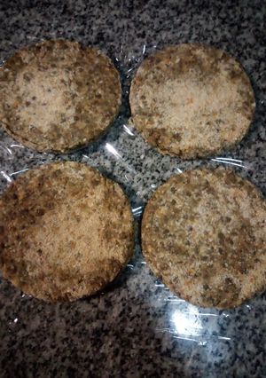 Una foto de Hamburguesas de lentejas
