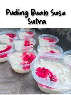 Foto resep Puding Buah Susu Sutra 🍮 | Simpel + Enak🤤
