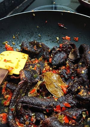 Foto resep Dendeng Kering Balado