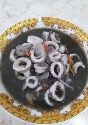 Foto resep Cumi kuah hitam