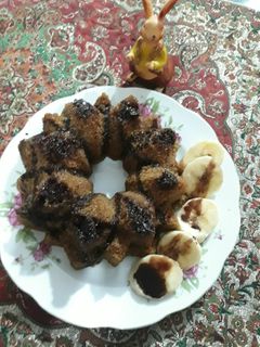 عکسی از دستور کیک فنجونی با قالب ژله