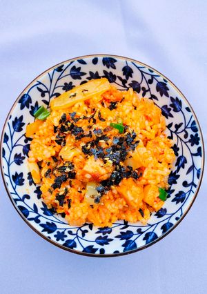 Foto resep Nasi Goreng Kimchi ala Korea (kimchi-bokkeum-bap)