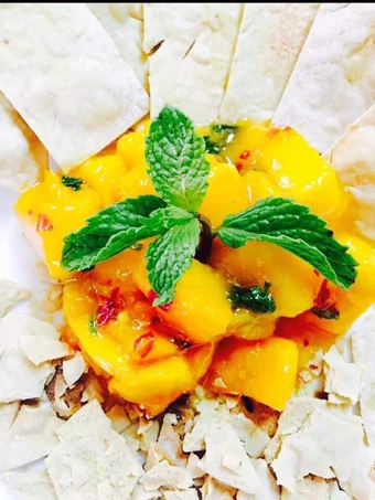 Easy Way Make Recipe Mango mint salsa that is Delicious, So Delicious}