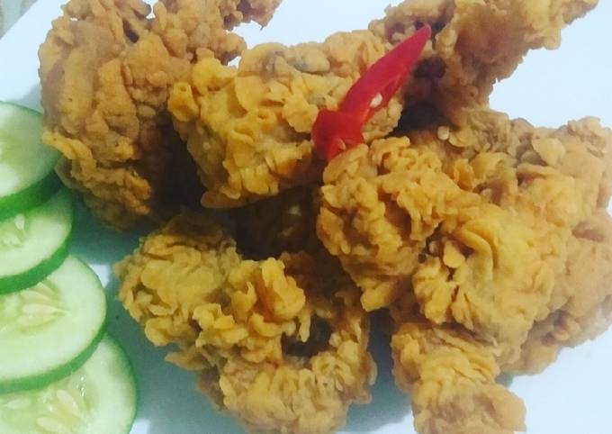 Ayam crispy sederhana