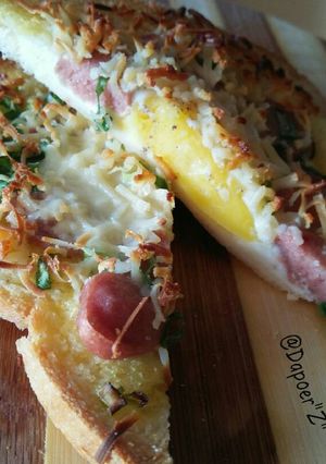 Foto resep Roti Panggang isi telor
