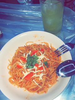 صورة لوصفة سباغيتي باللحم المفروم 🍝