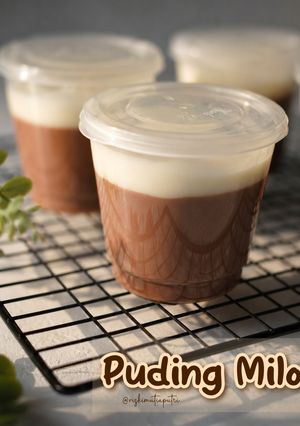 Foto resep Puding Milo