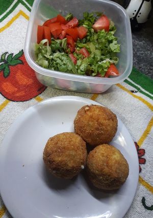 Una foto de Bomba de papas de queso🧀