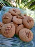 Galletas noisette con azúcar rubia mascabo y harina integral