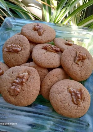 Una foto de Galletas noisette con azúcar rubia mascabo y harina integral