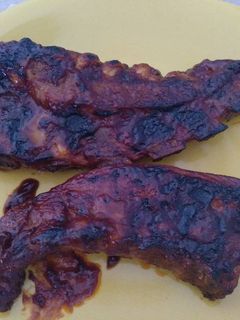 Una foto de Costillas de cerdo BBQ
