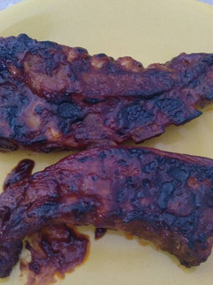 Una foto de Costillas de cerdo BBQ