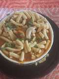 કાજુ ગાંઠિયાનું શાક (Cashew nuts Gathiya Shak Recipe In Gujarati)