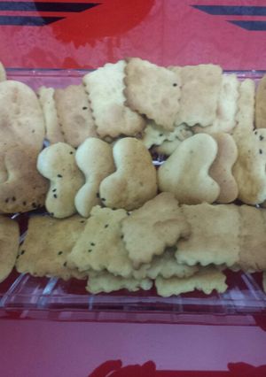 عکسی از دستور کلوچه زنجبیلی با خمیر نانوایی