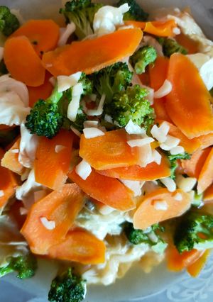 Foto resep Oseng wortel brokoli dan kol