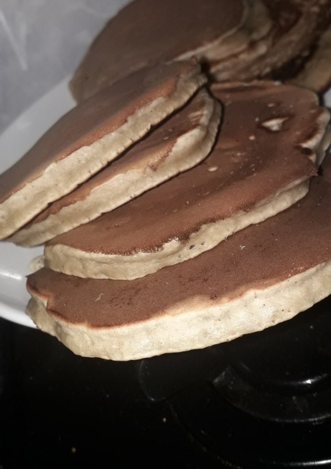 Una foto de Hotcakes banana
