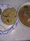 Sopa de frijoles pintos