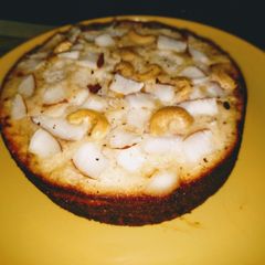 A picture of Podo pitha/baked urad dal and sooji(blackgram dal and semolina)-odisha special.