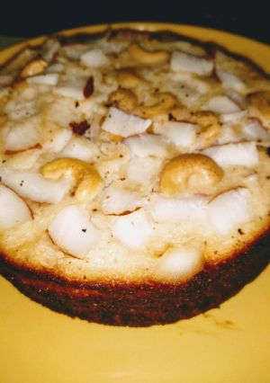 A picture of Podo pitha/baked urad dal and sooji(blackgram dal and semolina)-odisha special.