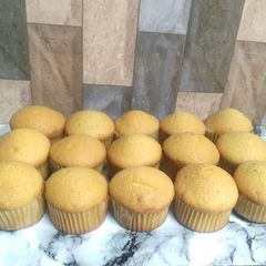 A picture of Vanilla cupcakes.