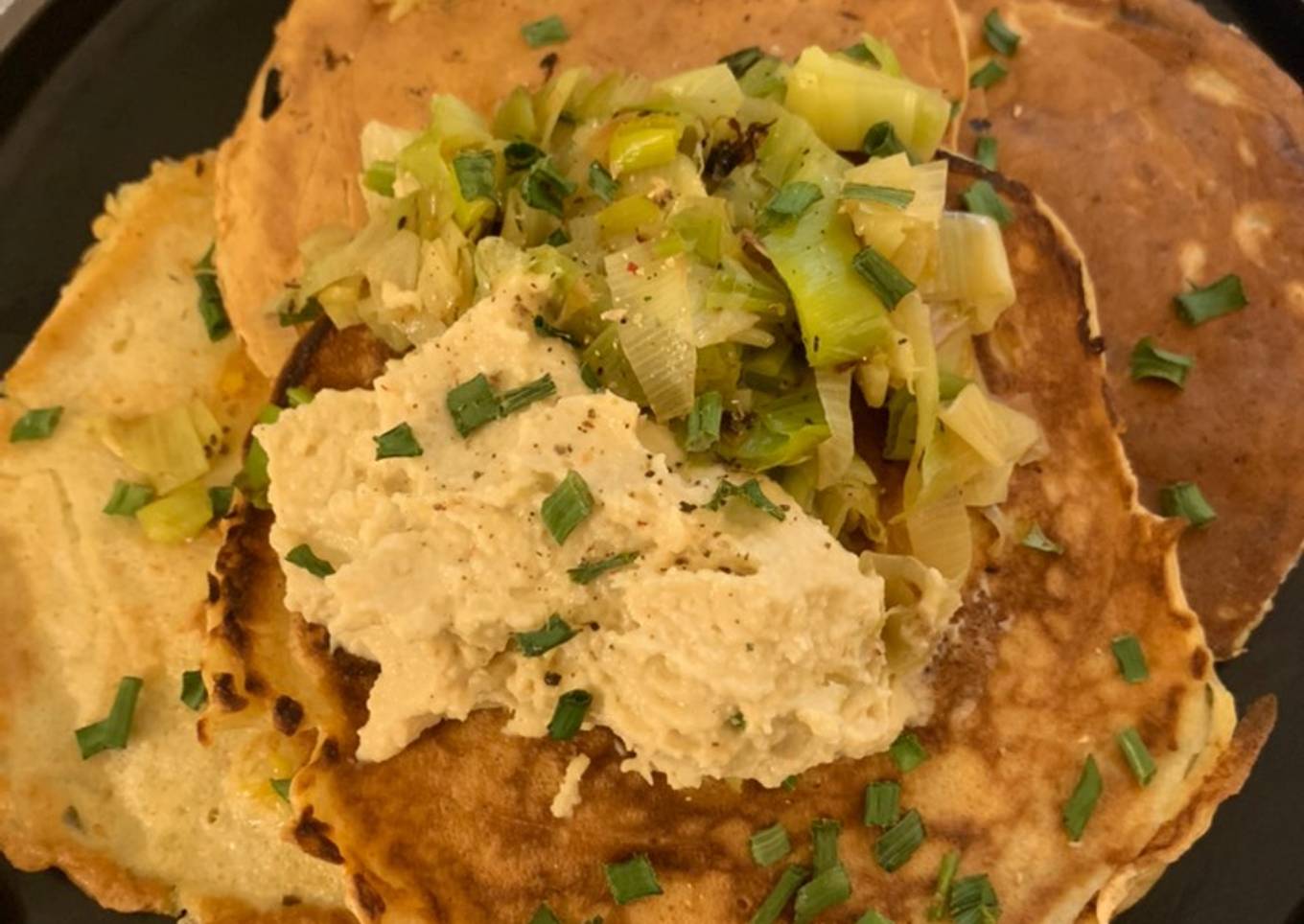 Pancakes salés au maïs 🌽 😍🥞