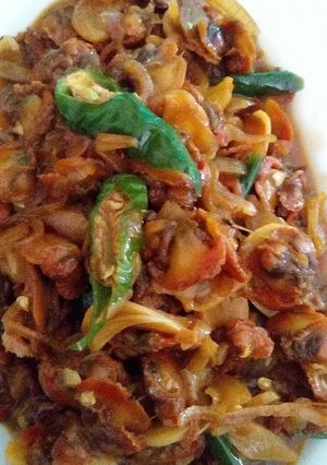 Foto resep Tumis Kerang Cabe Ijo