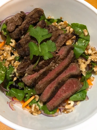 Simple Way Prepare Recipe BBQ beef warm salad that is Perfect, Delicious}