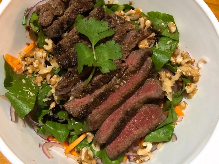 Simple Way Prepare Recipe BBQ beef warm salad that is Perfect, Delicious}