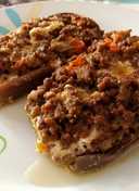 Carne trita con cipolle rosolate