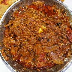 A picture of Malai ki sabzi.