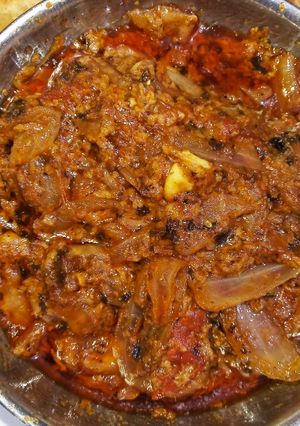 A picture of Malai ki sabzi.