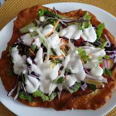 รูปของ Gyrosos lángos