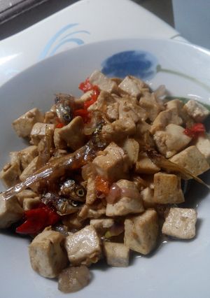 Foto resep Tumis Tahu Ikan Asin