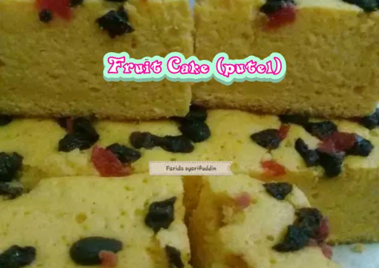 Bagaimana Membuat Fruit cake (putih telur), Menggugah Selera