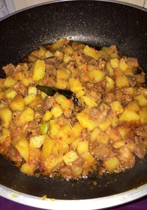 Foto resep Sambal goreng kentang+daging