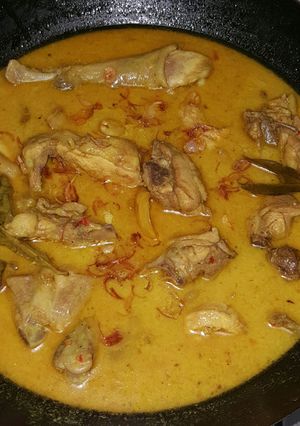 Foto resep Opor ayam kampung
