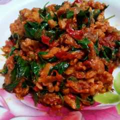 รูปของ Sambal Tempe Kemangi Ala Wizi